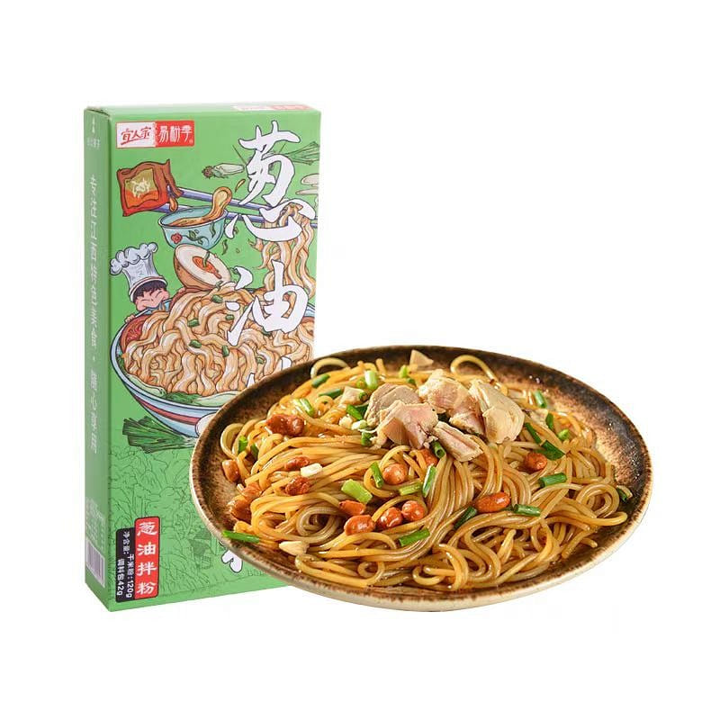 Rice noodles mixed with scallion oil 162g*3 boxes 3 กล่อง