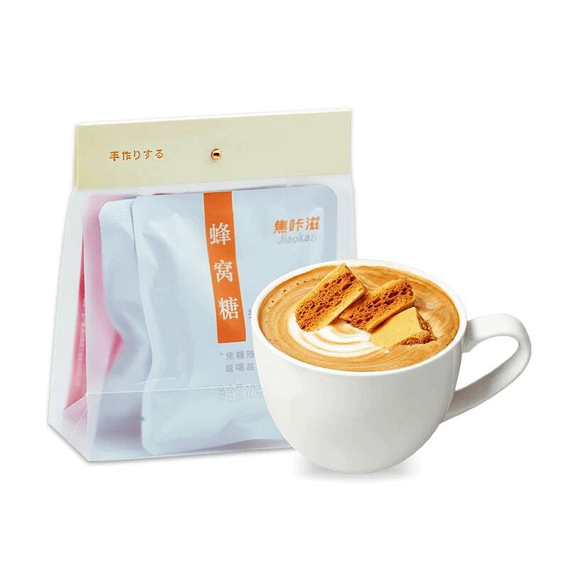 Jiao Ka Zi Caramel Honeycomb Candy 40g 40 g