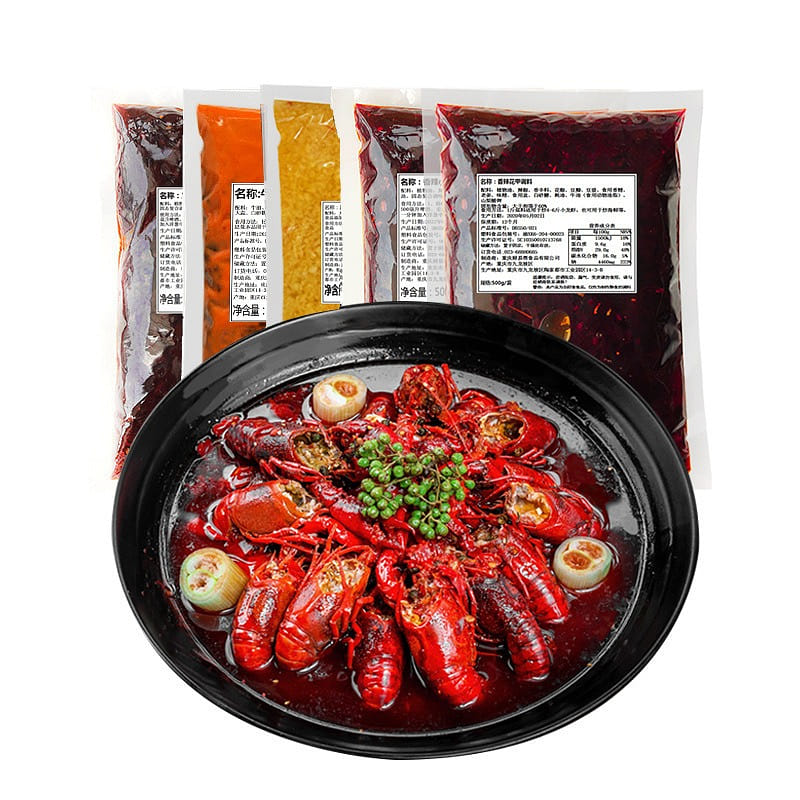 Garlic minced crayfish sauce 500g, lobster seasoning, thirteen spice crayfish 500 그램
