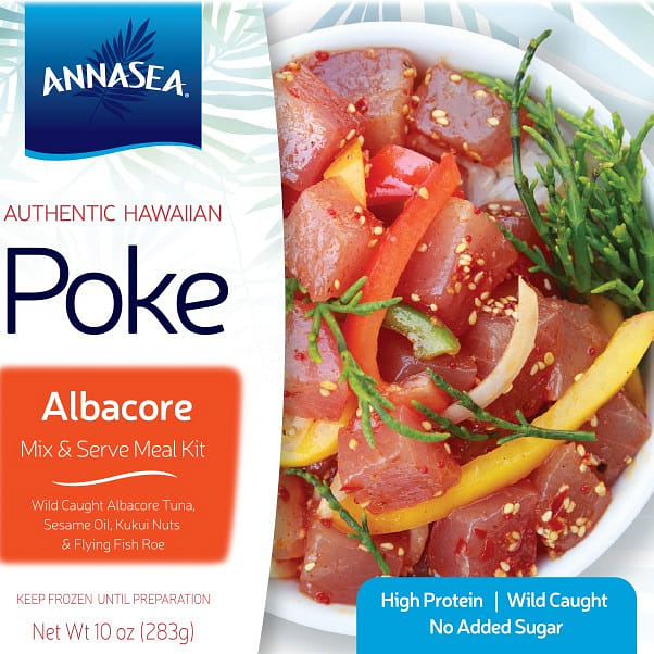 Annasea Frozen Albacore Poke Kit 10 oz