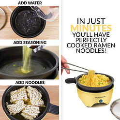 Mini Personal Electric Skillet & Rapid Noodle Maker, Perfect For Healthy Keto 1 each