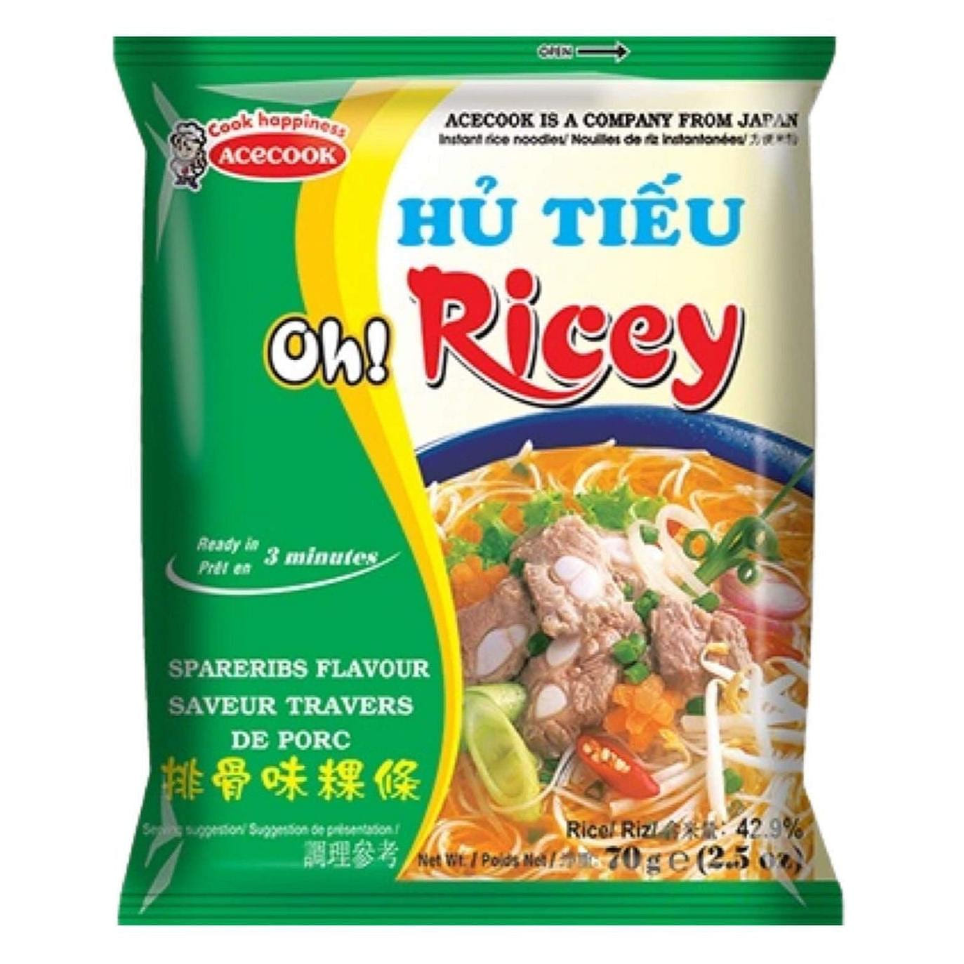 Oh! Ricey Pork Spareribs 70g 1 pack 1 個