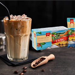 Le Plateau Coffee Viet Nam - C& Sea (Coffee & Sea) 4-in-1 Instant Coffee. 1 box