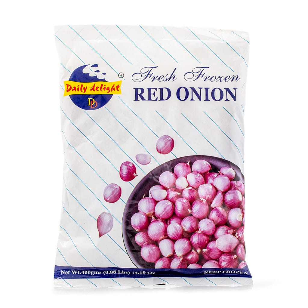 Daily Delight Fresh Frozen Red Onion 400 g