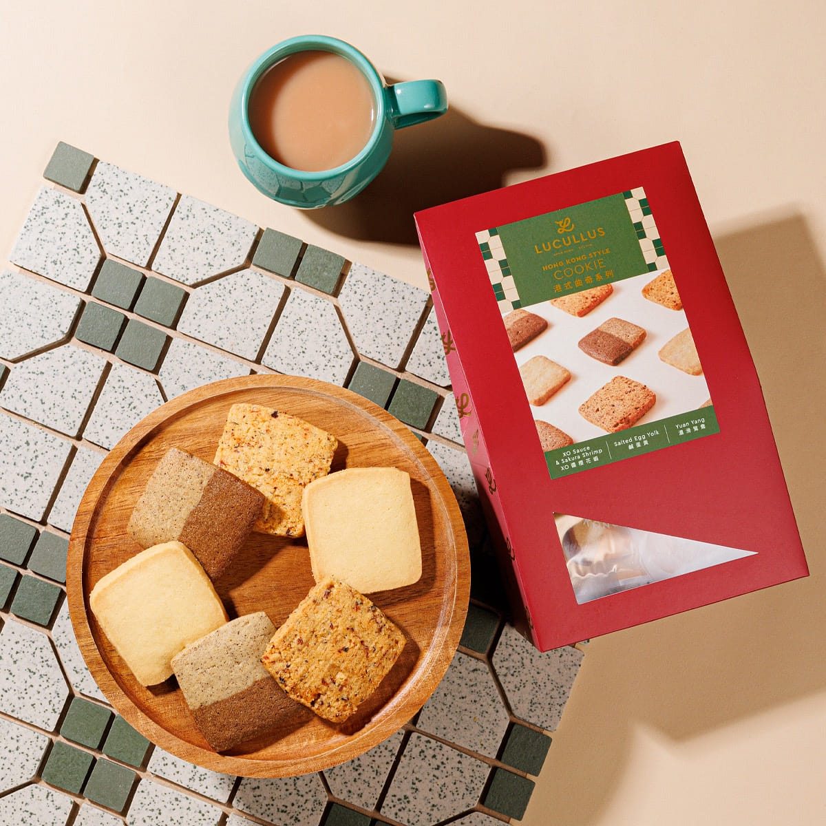 Lucullus Hong Kong Style Cookie Collection (9pcs) 1 each