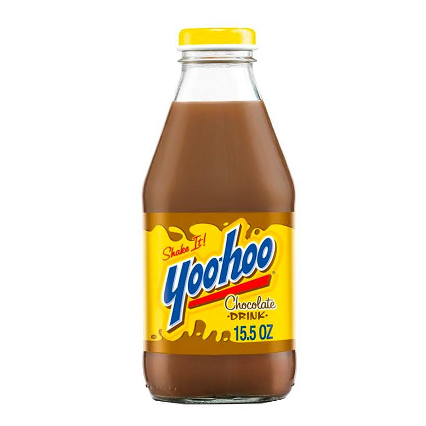 Yoo-hoo Chocolate Drink 15oz Glass Bottle 1 each