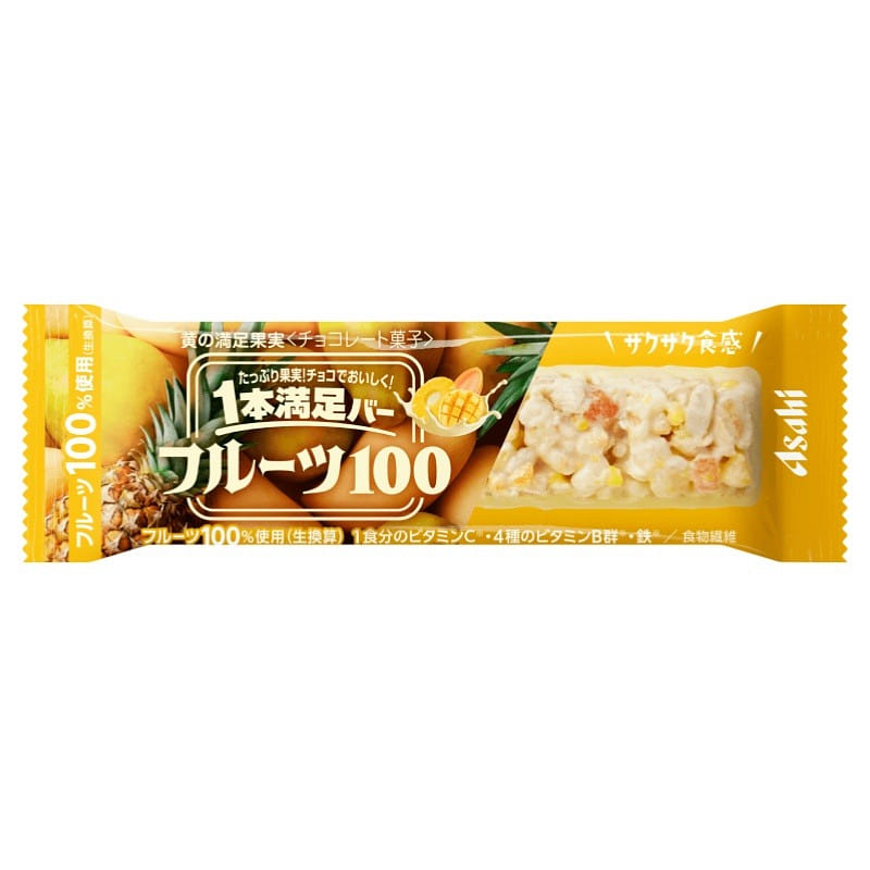 Energy Bar 100% Fruit Series Mango Pineapple Papaya Chocolate Bar 37g 1 อัน