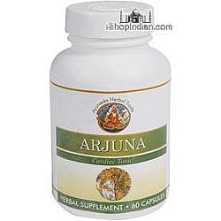 Arjuna - Stress Reliever & Cardiac Tonic (Sandhu's Ayurveda) - 60 capsules 60 개입