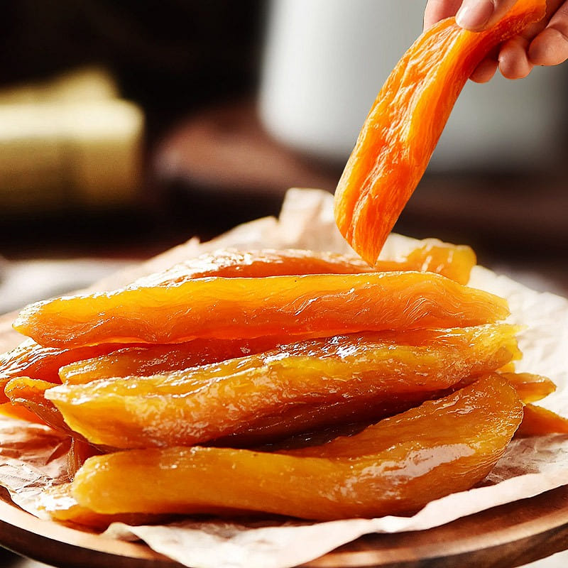 Yellow old five fresh steamed sweet potato dry 300 그램