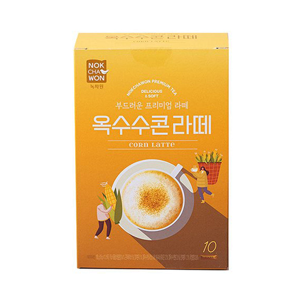 녹차원 옥수수콘라떼 10p 1 개