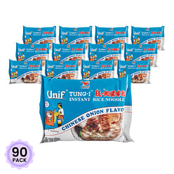 Unif Tung-I Instant Rice Noodles, Chinese Onion Flavor 62 g*90 pack