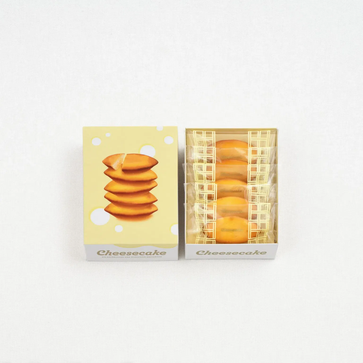 JUCHHEIM Cheese Cakes 5pcs 1 box