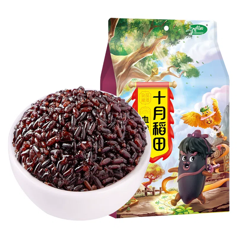 October Paddy Field Blood Glutinous Rice 1000g 1000 g