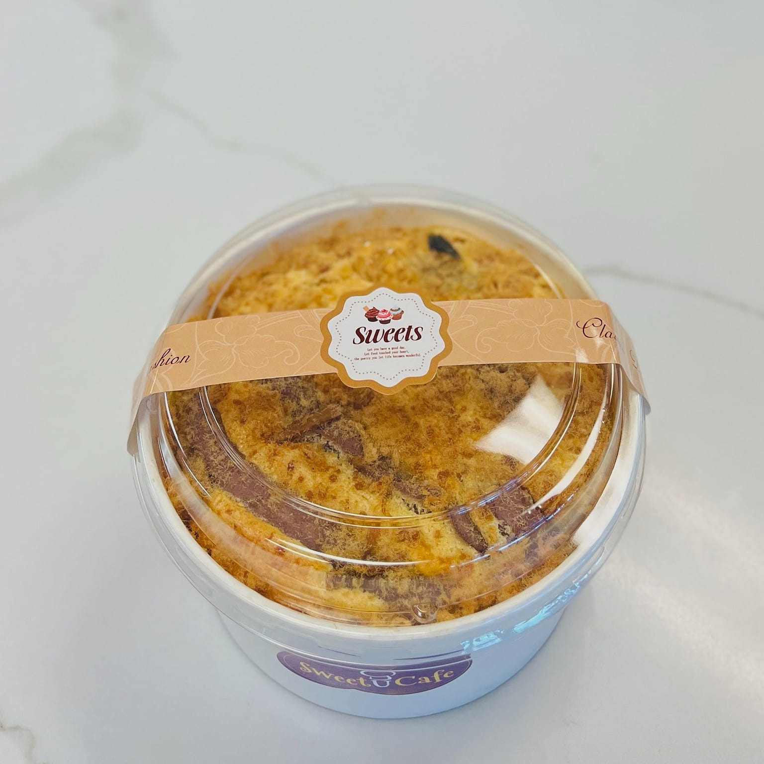 Taro Meat Floss Cake 1 케이스