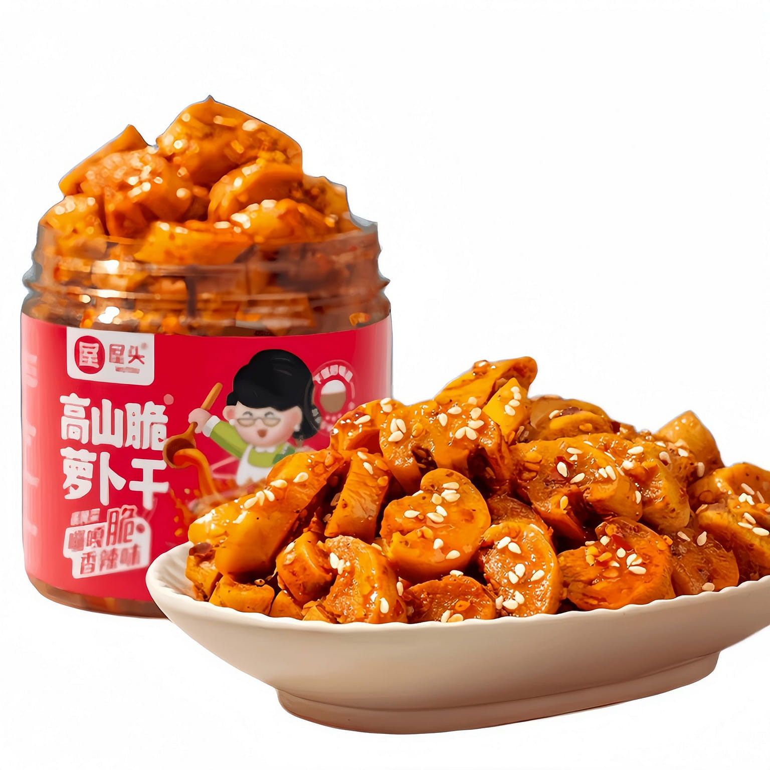 1 jar of crunchy mountain radish 206 g