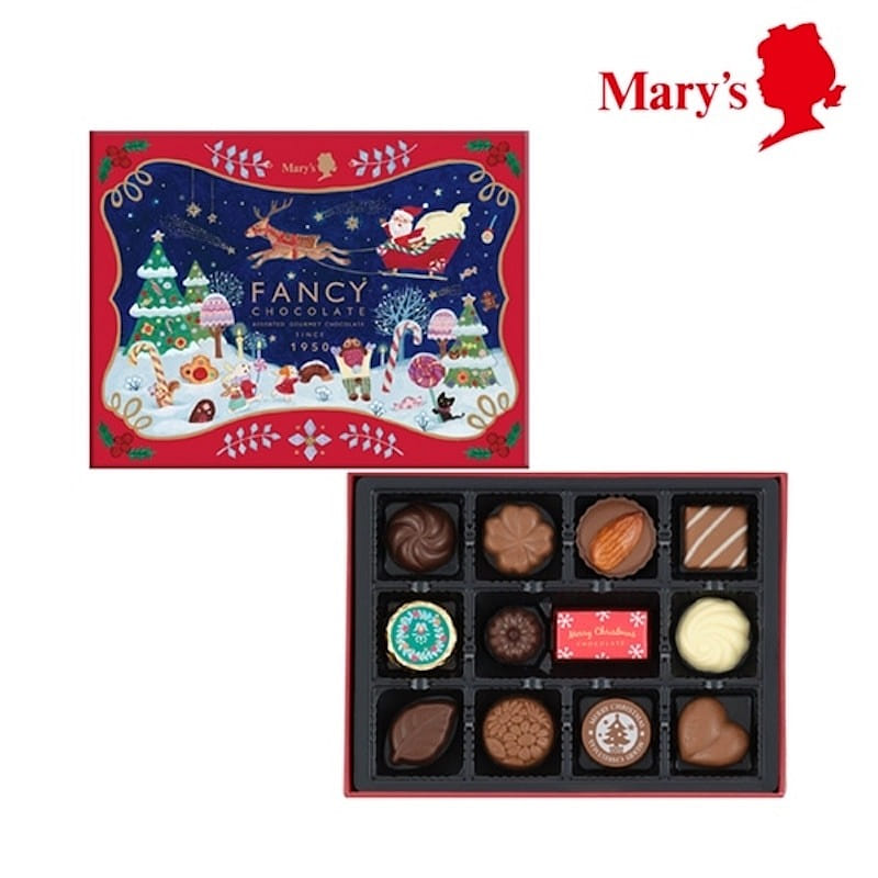 Mary Chocolate Christmas Limited 12 pcs 1 box