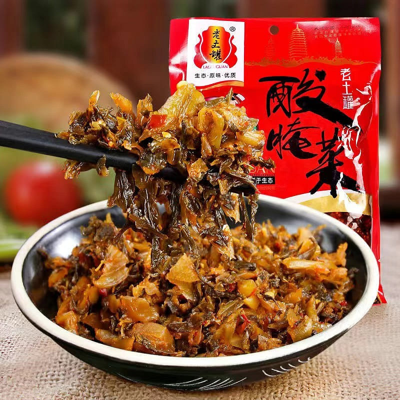 老土罐酸腌菜云南特产咸酸菜泡菜下饭菜1袋 - Weee!