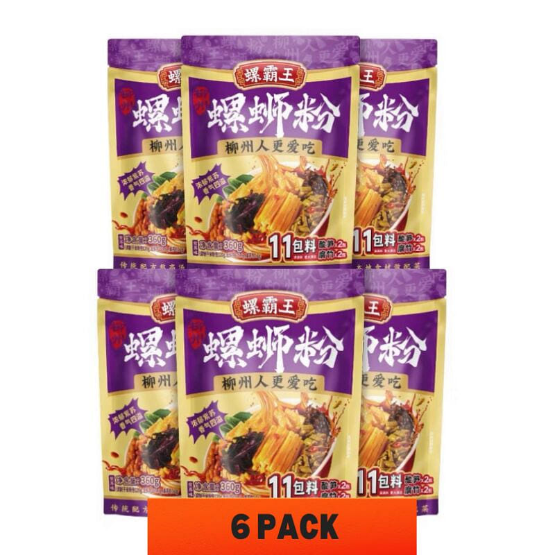 Near ExpiryLuobawangPerillaSnailRiceNoodles306g*6 360 g