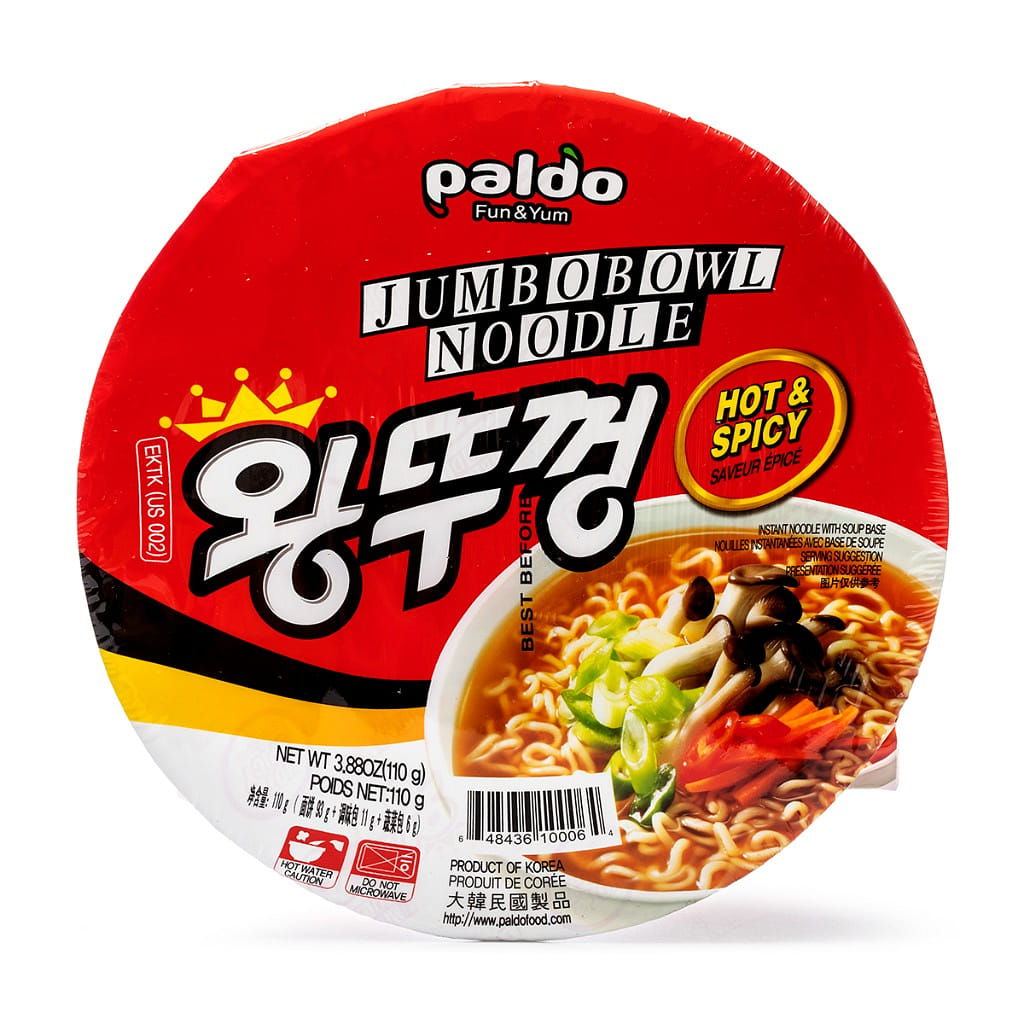 八道 麻辣味特大碗麵 110 克