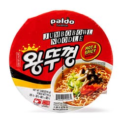 Paldo Jumbo Bowl Noodle, Hot and Spicy Flavor 110 g