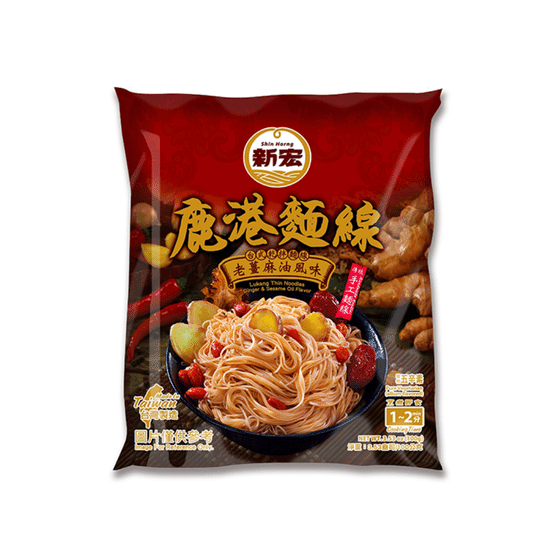 weee_instant_LUKANG THIN NOODLES GINGER & SESAME OIL FLAVOR 100 g