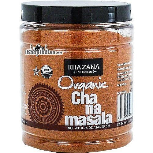 Khazana Organic Chana Masala, 8.75 oz jar 8.75 ออนซ์