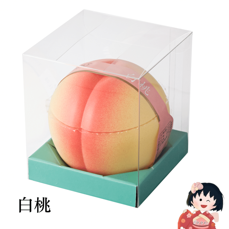 TAKANO Fruit pure Jelly white peach flavor 110g 1 개