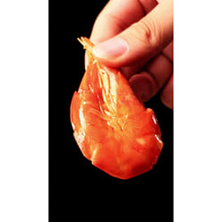 Prawn Seafood snack Fitness food Low Fat 150 g