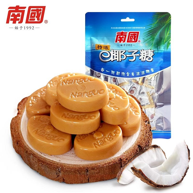 Nan Guo Food Hainan Specialty Coconut Candy 200g 200 กรัม