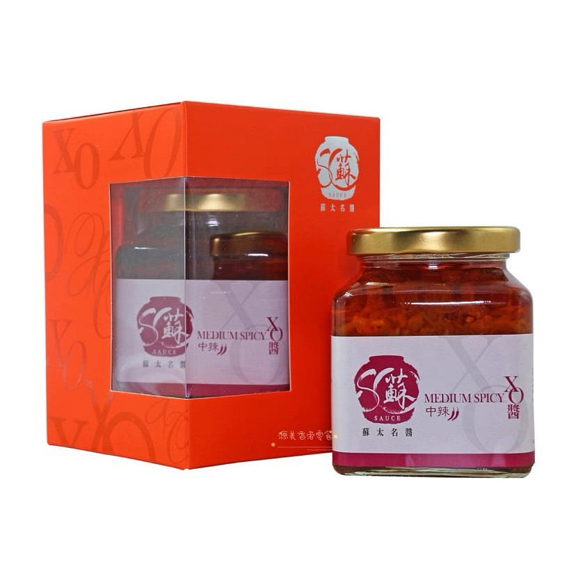 Sutai Mingjiang XO Sauce Medium Spicy 1 Bottle 190 g