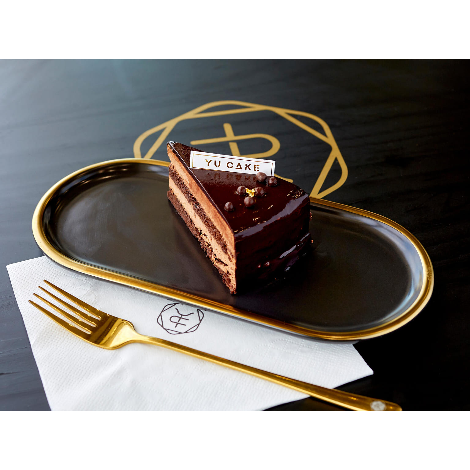 【Dessert】(Slice) Dark Chocolate French Mousse Cake 1 개