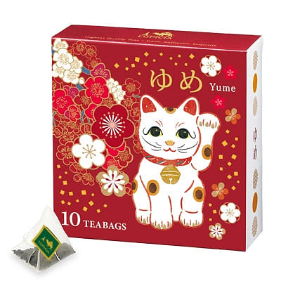 YUME limited box of 10 tea bags 1 each