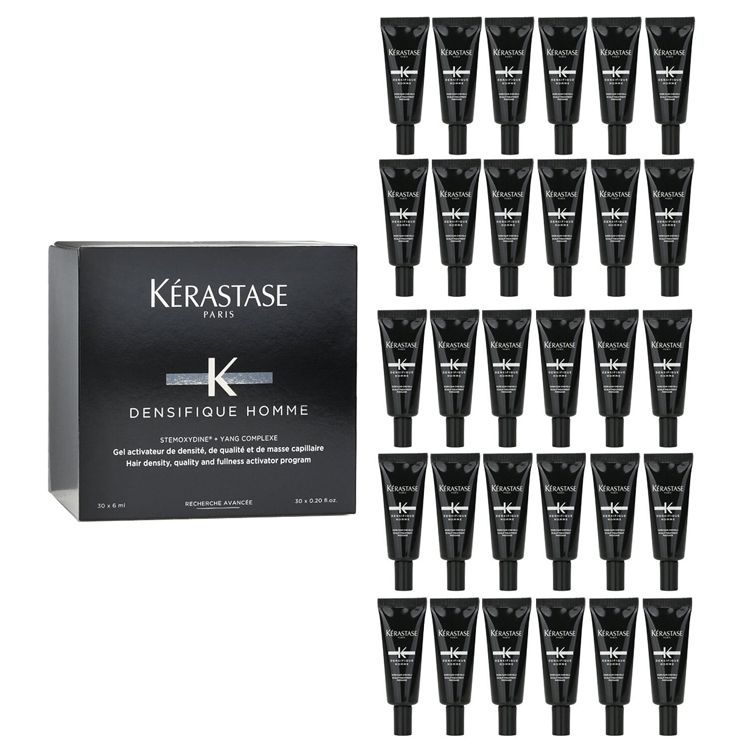 Kerastase Densifique Homme Hair Density, Quality and Fullness Activator Program 30x6ml tubes 30 밀리리터