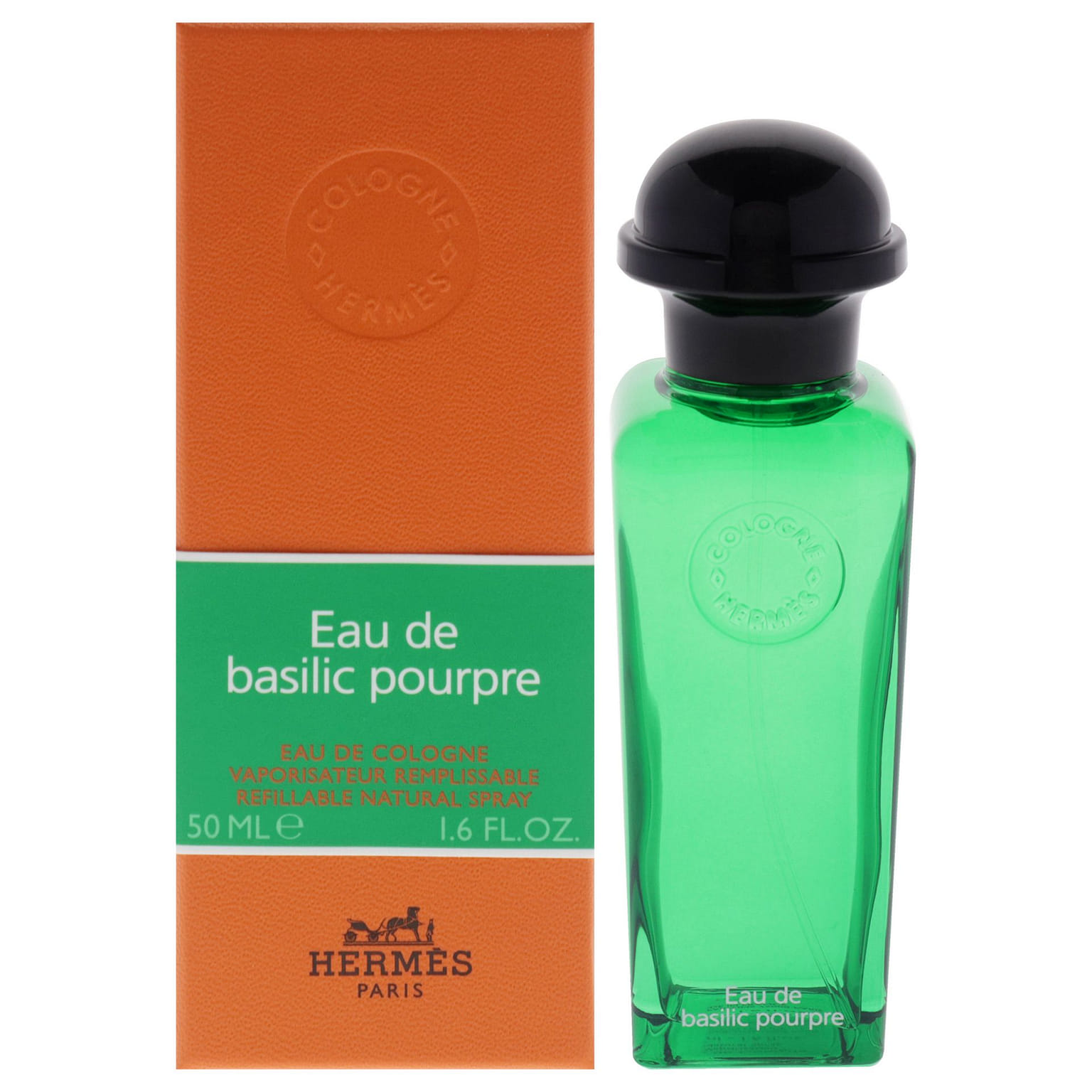 Eau de Basilic Pourpre by Hermes for Women - 1.6 1.6 oz