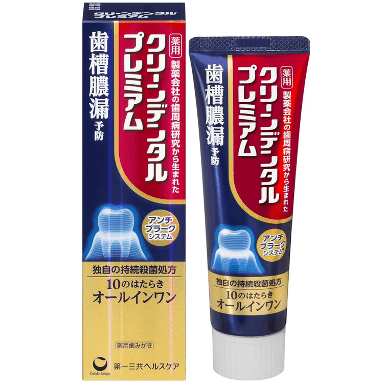 Daiichisankyo Clean Dental Gum and Periodontal Care Toothpaste Upgraded Version 100 グラム