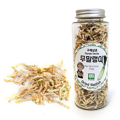 Gurye Uncle 100% Korea Natural Dehydrated Vegetable, Radish 70g 1 case