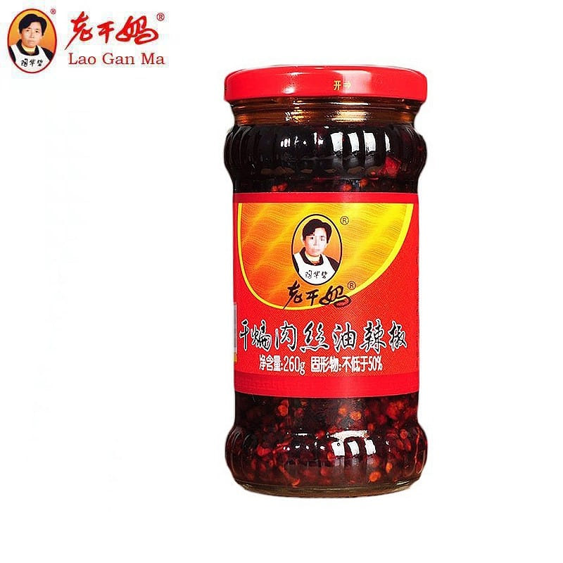 老干妈 干煸肉丝油辣椒 260g 1 瓶