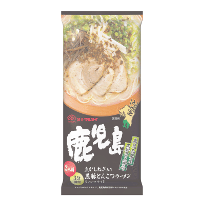 Marutai Kagoshima Kurobuta Scallion Ramen 185g 1 개