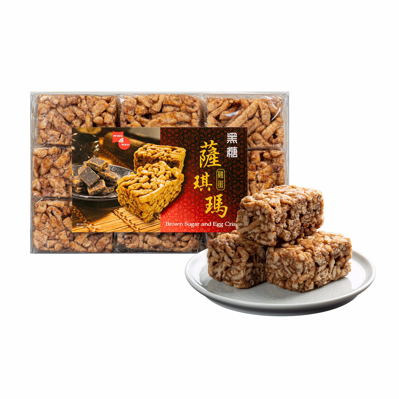 Wing Wah Brown Sugar and Egg Crispy 405 그램