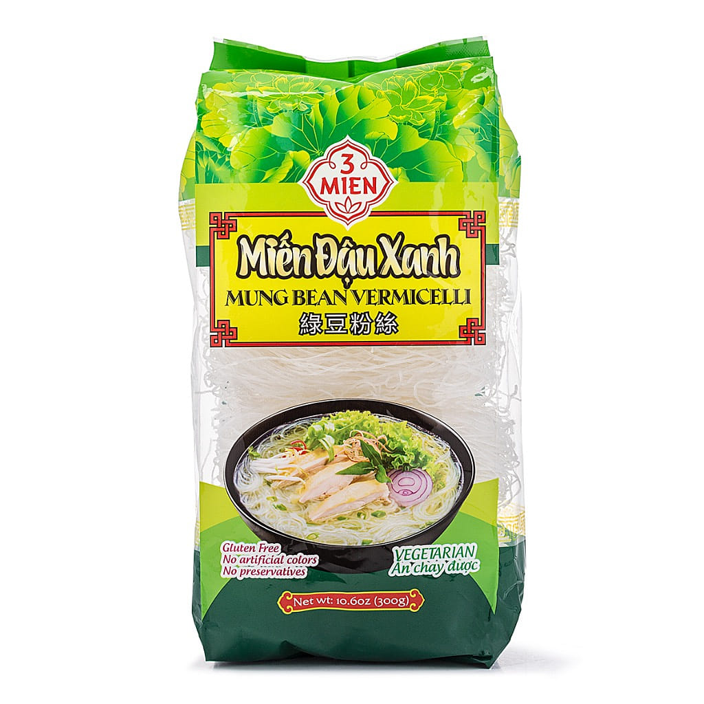 3 Mien Brand Mung Bean Vermicelli 10.6 oz
