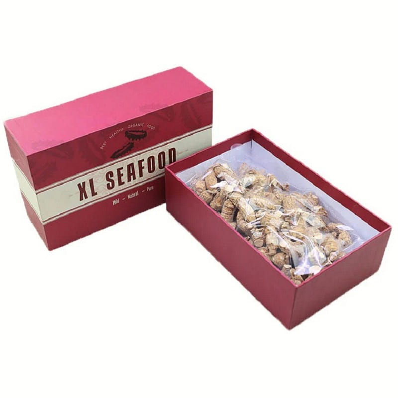 XLSEAFOOD Sun Dried Wisconsin American Barrel Ginseng #100 1lb Giftpack 16 온스