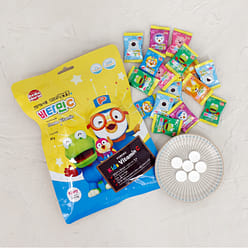 베베모린 뽀로로 비타민 C (복숭아맛) 60g x 3p 1 개