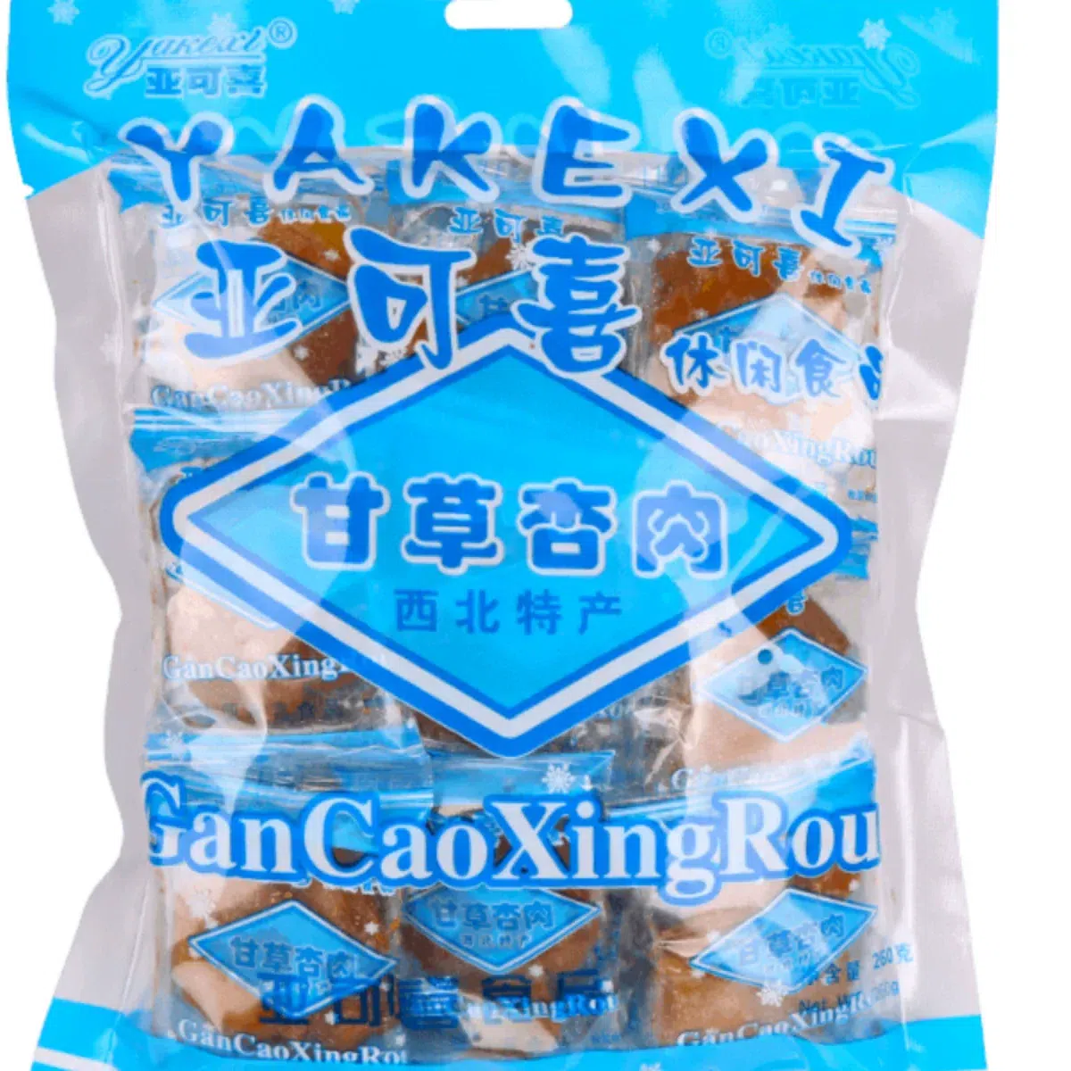 260g of pitted apricot with licorice 260 g