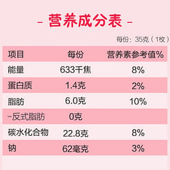Strawberry cake 12 pcs/420g/box, 1box 1 each