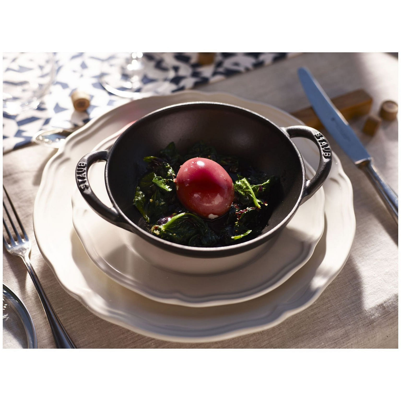 STAUB Cast Iron 0.5-qt Baby Wok 0.5-qt / Matte Black 1 個