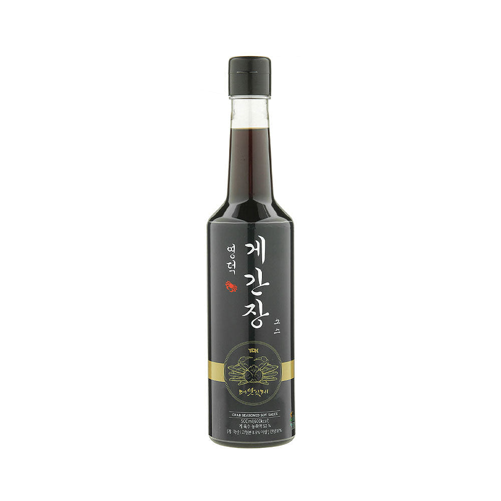 YDK Crab Seasoned Soy Sauce 500ml 1 bottle