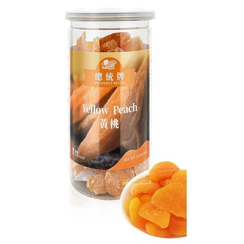 President Brand Dried Yellow Peaches 10 oz