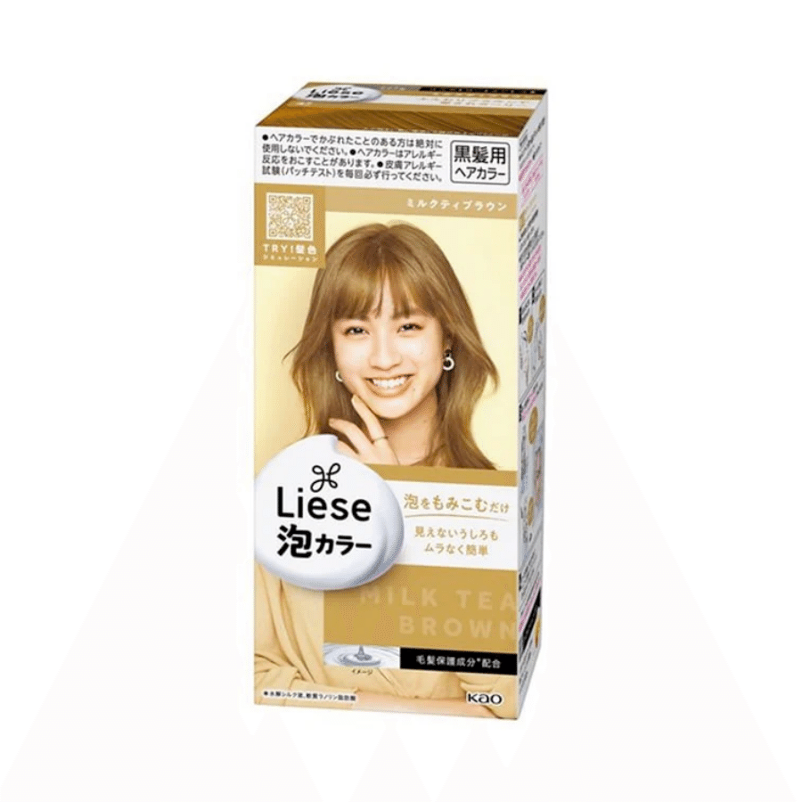 Kao Prettia Bubble Hair Dye in the color Milk Tea Brown 1 cái