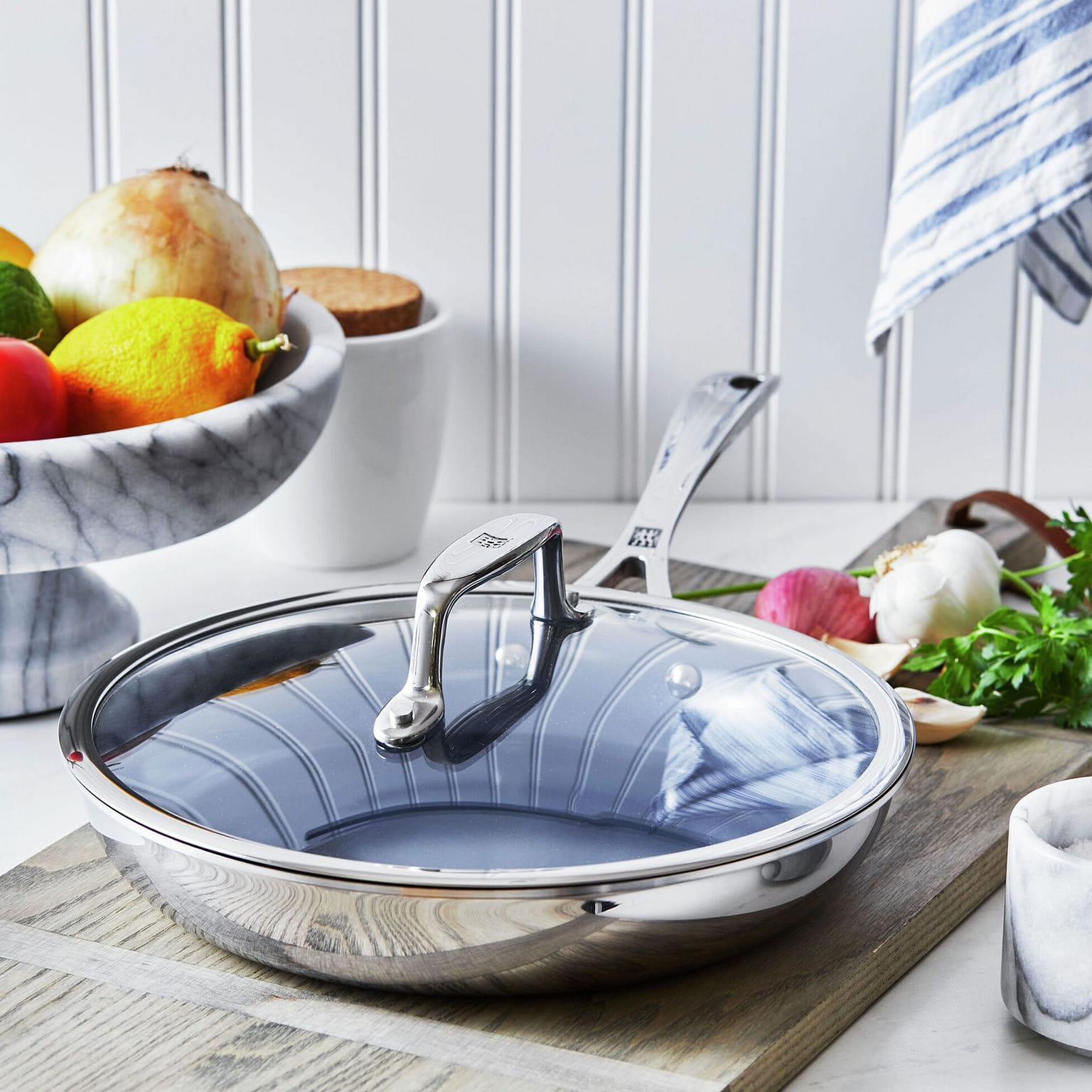 ZWILLING Clad CFX 9.5-in Stainless Steel Fry Pan 1 개
