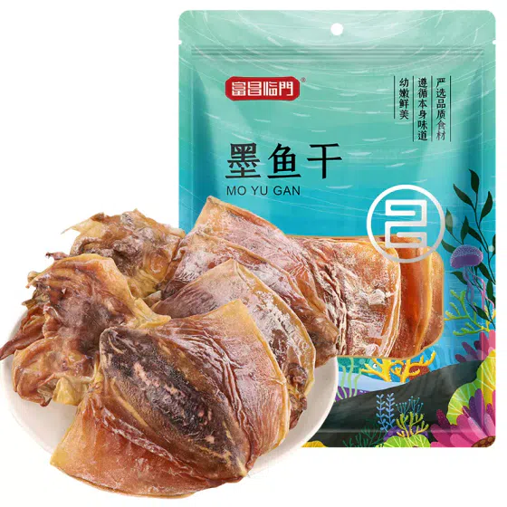 weee_snack_Fuchang Dried Cuttlefish, Dried Seafood, Dried Cuttlefish, Dried Fish and Dried Fish Squid, 120g*1 bag 120 g